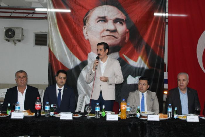 Bozyaz Kaymakam Tuncay Topsakalolu, Anamur Ticaret ve Sanayi Odasnn ftar Programna Katld