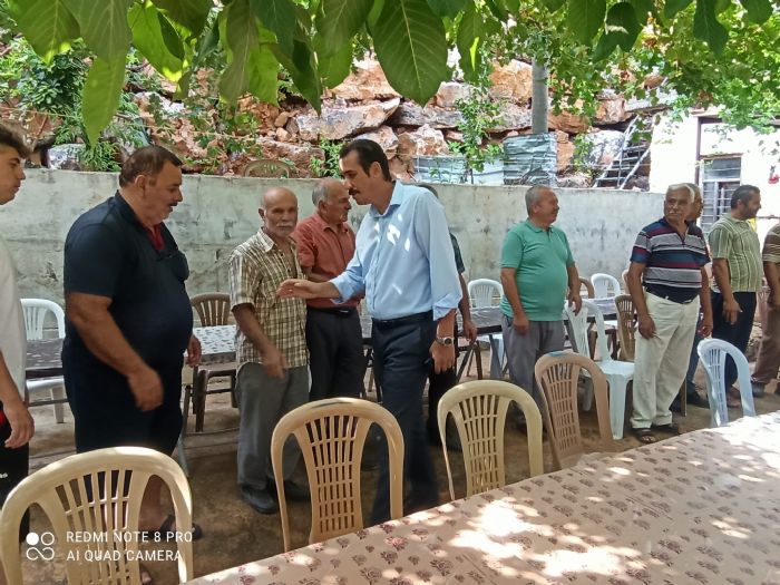 Kaymakam Topsakalolu, mahallelinin sorun ve taleplerini dinledi