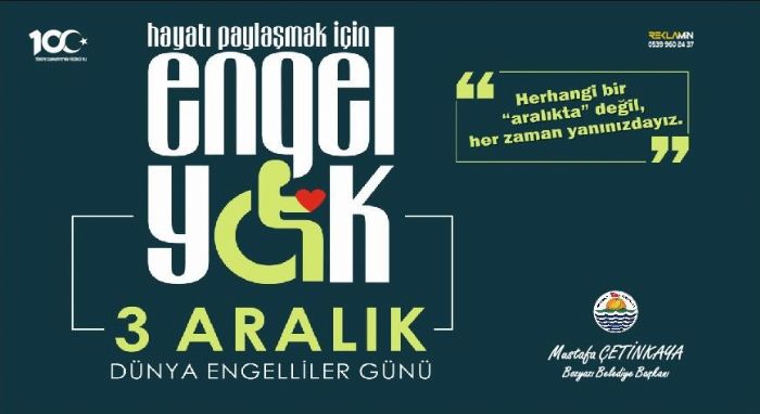 Bakan etinkayadan engelliler gn mesaj