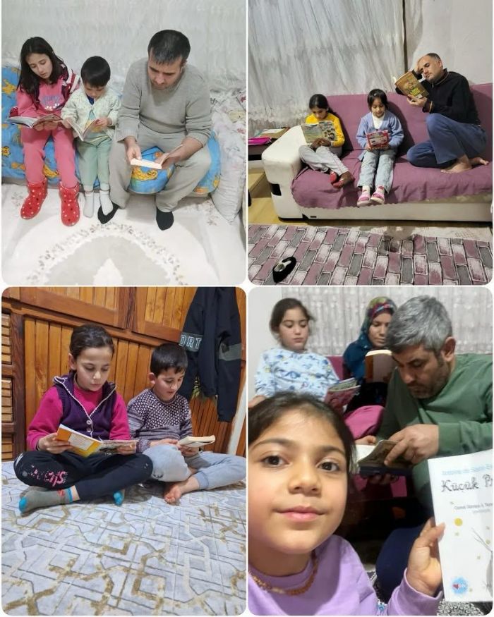 Aile Yl Kapsamnda Kk Bir Kitap Byk Bir Dnya Projesiyle Okuma Alkanl Kazandrld