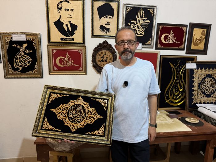 Bozyaz��da Ah�aba Sanatla Hayat Veriyor: 12 Y�ll�k Naht Tutkusu