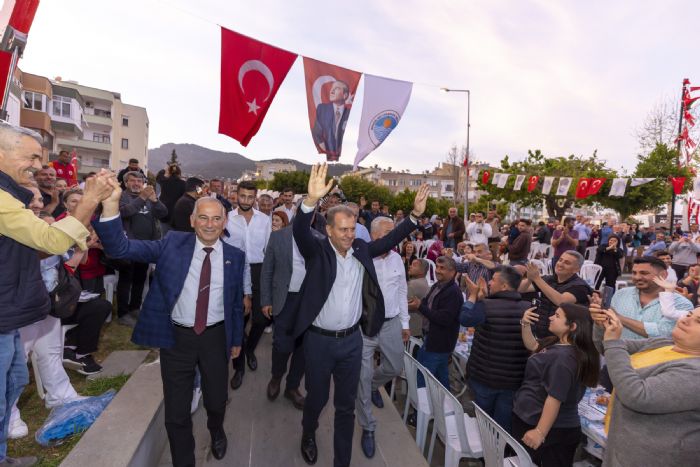 BAKAN SEER, ANAMUR HALKIYLA BRLKTE FTAR YAPTI