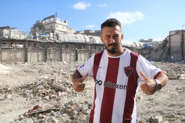 Enkaz kentin umudu; Hatayspor!