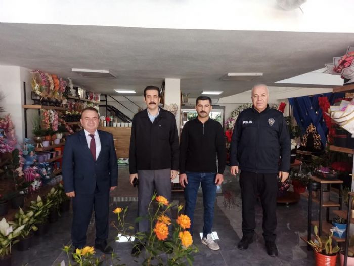 Bozyaz Kaymakam Tuncay Topsakalolu, Umay iekiliki Ziyaret Etti