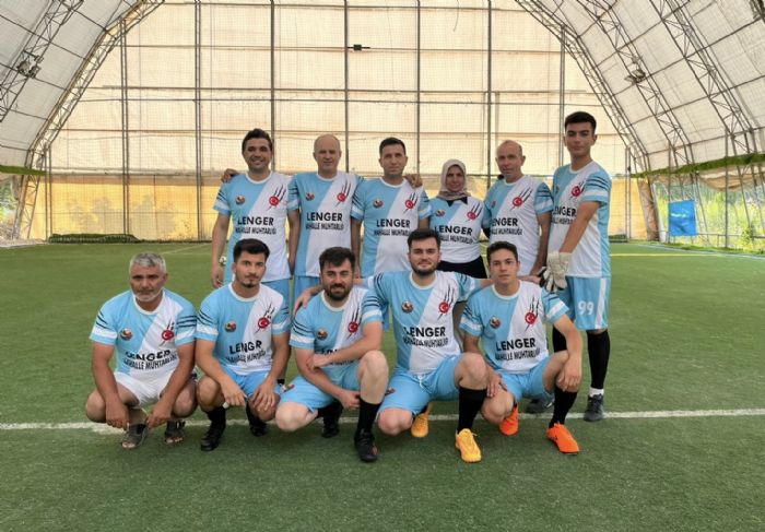 Lenger Mahallesi 30 Austos Turnuvasnda Sahaya kt