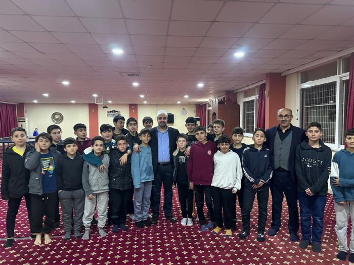 Bozyaz Kaymakam Tuncay Topsakalolu, Tekeli Mehmet Akif Ersoy Erkek Kuran Kursu ftar Programna 