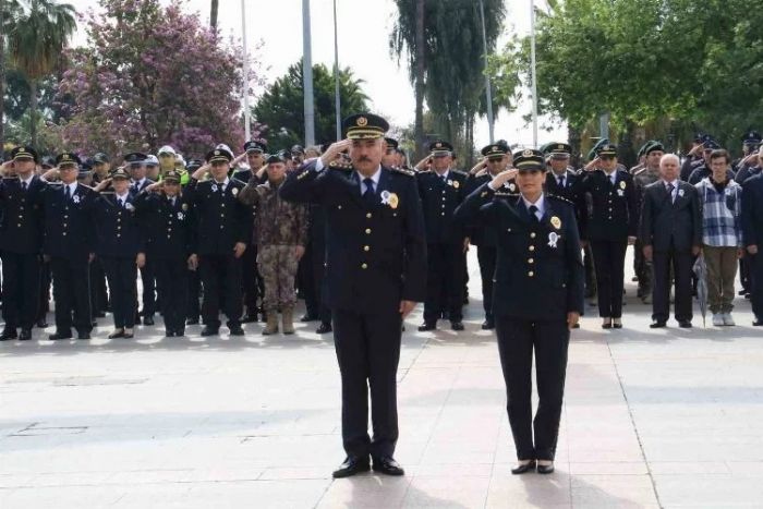 Trk Polis Tekilatnn Kuruluunun 179. Yl Dnm Mersinde kutland