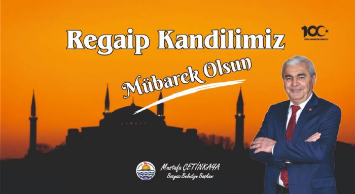 Bakan etinkayadan Regaip Kandili mesaj