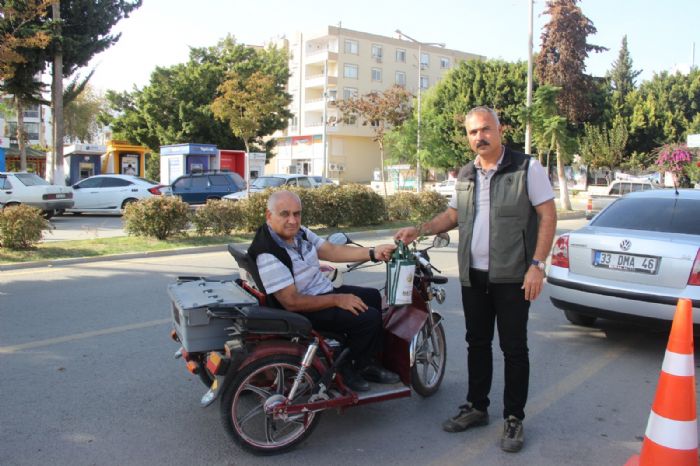 Bozyazda vatandalara cretsiz fidan datld