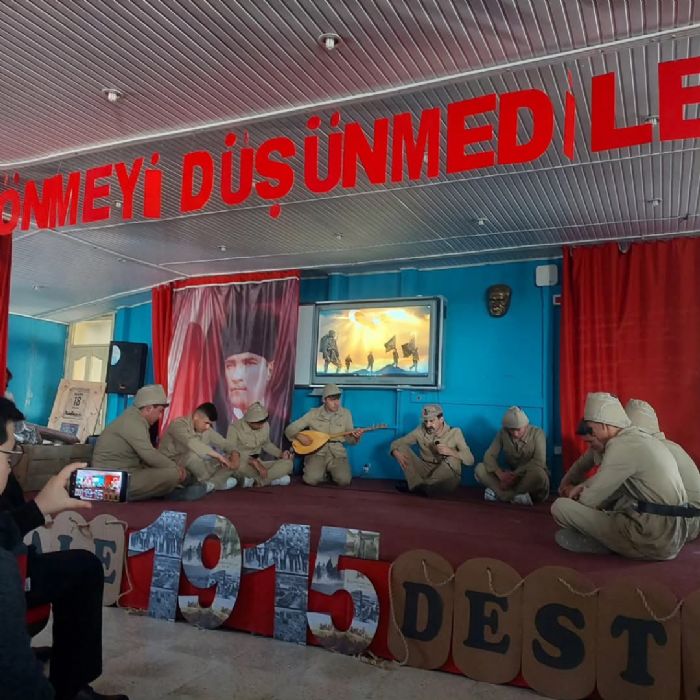 Bozyazda 18 Mart ehitleri Anma Gn ve anakkale Zaferi Trenle Kutland