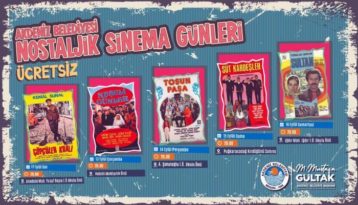 Akdenizde Ak Hava Sinema Gnleri balyor