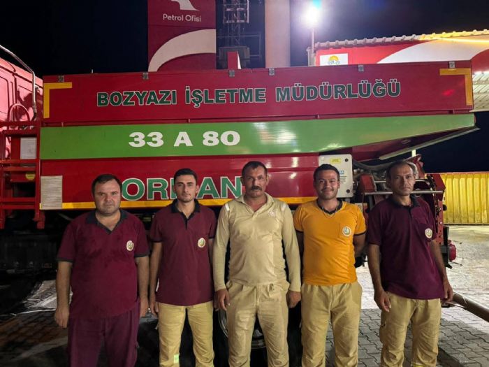Bozyaz Orman letme Mdrlne Bal Ekipler, Bursadaki Yangn in Yola kt