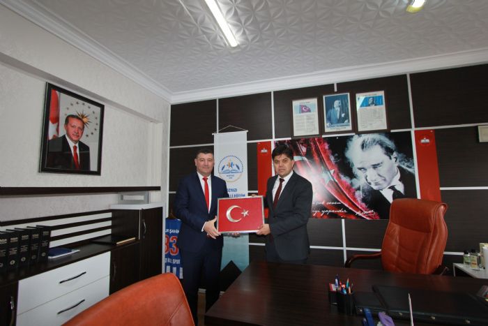 Mersin �l Mill� E�itim M�d�r� Muhammed �zdemirci Bozyaz��y� Ziyaret Etti