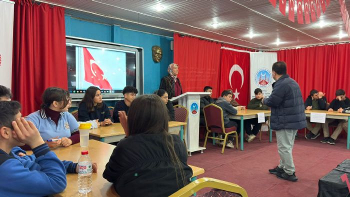 �Korkma! Gen�li�in Ruhu Burada!� Bilgi Yar��mas� �l�e Etab� Bozyaz��da Yap�ld�