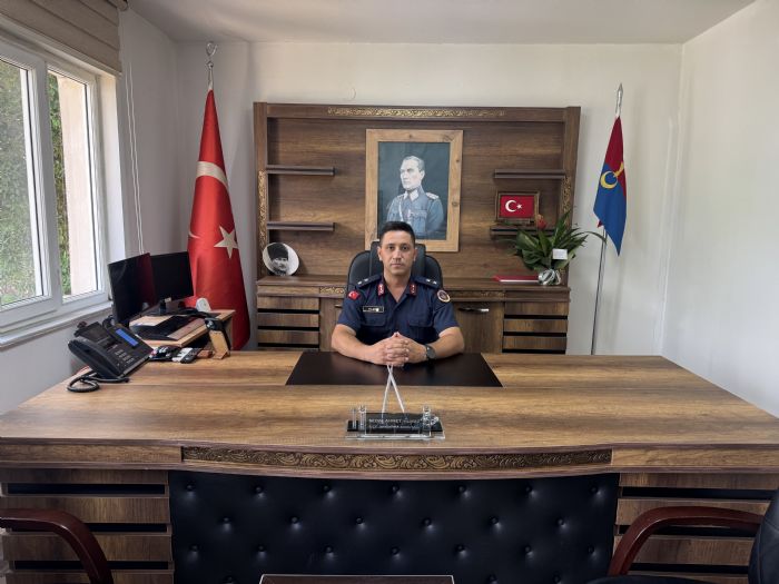 BOZYAZI �L�E JANDARMA KOMUTANI J.KD.�T�M. SEDAT AHMET YILMAZ G�REVE BA�LADI